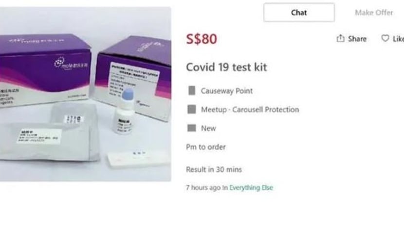 Awas! Jangan terpedaya dengan tuntutan palsu kit ujian COVID-19 di wadah e-dagang