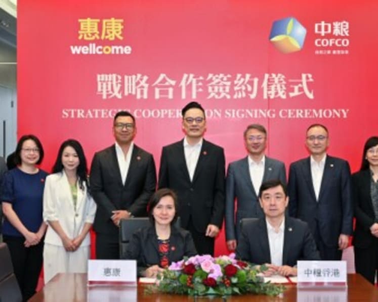 Wellcome and COFCO Hong Kong Announce Strategic Partnership Target First-Year Sales to Exceed HK$100 Million