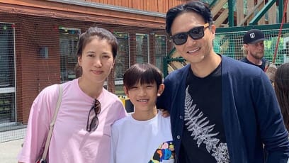 Julian Cheung’s Son Got Trolled By Netizens After The Actor Took With A Photo With Ex-Policeman Who Attacked Citizen