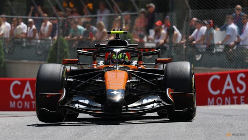 Norris on back foot in Monaco after qualifying eighth in McLaren struggle