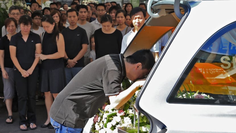 Family’s ‘little angel’ sent off with close friend