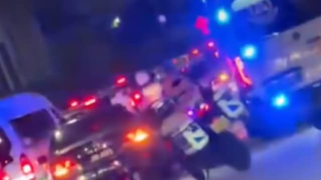 BKE发生车祸 48岁摩托车骑士送院
