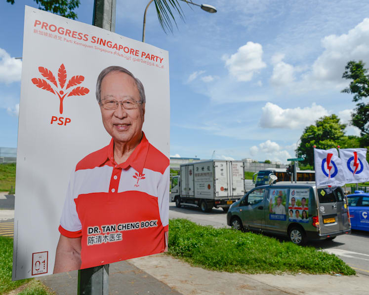 Police investigate 62-year-old man over alleged damage of PSP election posters in Jurong West