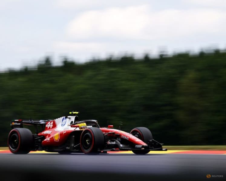 Antonelli on top in Belgian GP practice, Gasly crashes