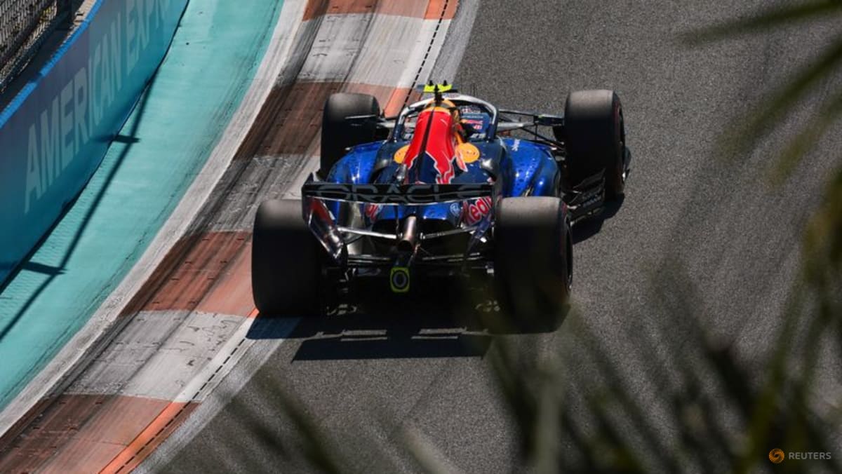 Hadjar goes to back of Miami grid after Red Bull error