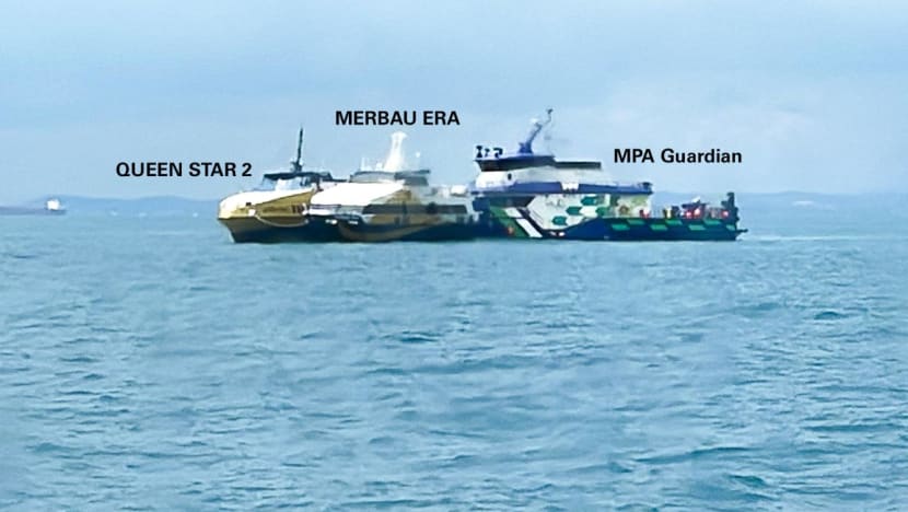 Fire broke out on Singapore-Batam passenger ferry off Kusu Island, no injuries reported