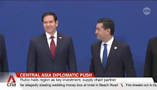 US State Secretary Rubio meets counterparts from five Central Asian nations in Uzbekistan