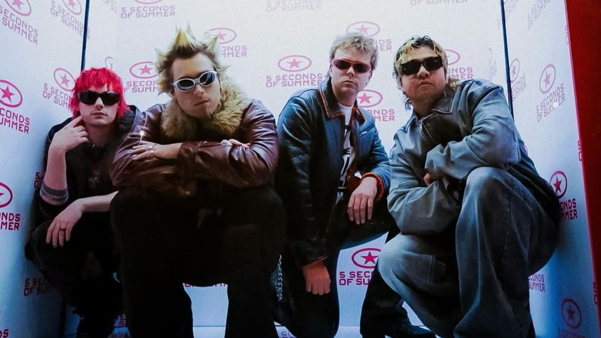Pop-rock band 5 Seconds Of Summer performing in Singapore in November