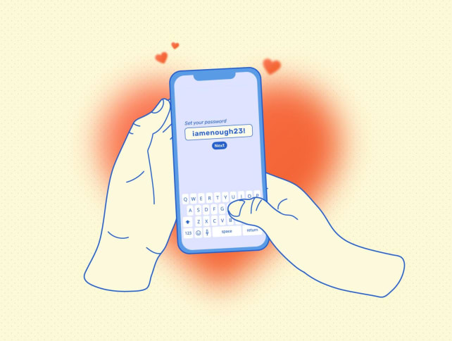 They may seem a bit cliche, but positive affirmations in passwords or put up as notes on your table do help reframe one's mind.