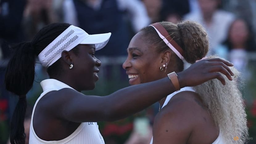 Serena out of Queen's doubles after partner Mboko injured