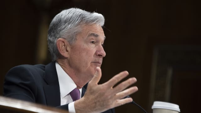 鲍威尔：通货膨胀仍高于目标 将继续加息