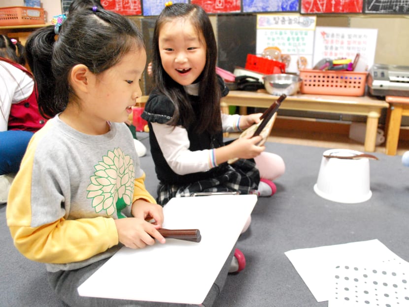 In Seoul, tuition for pre-schoolers is a norm