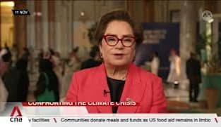 Former UN climate chief Espinosa on challenges faced in tackling environmental issues 