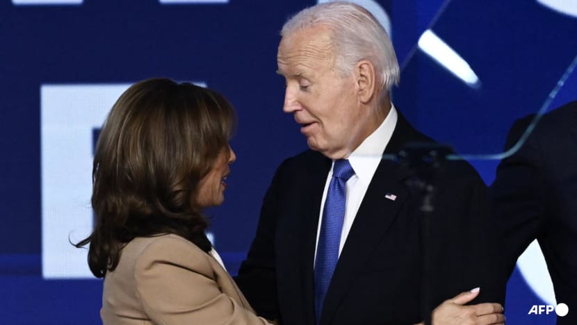 Biden hails Harris as Democrats' future in emotional farewell speech at party convention Biden hails Harris as Democrats' future in emotional farewell speech at party convention