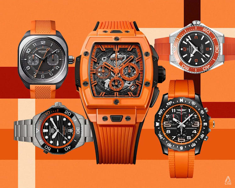 Orange crush: Timepieces that make a bold statement