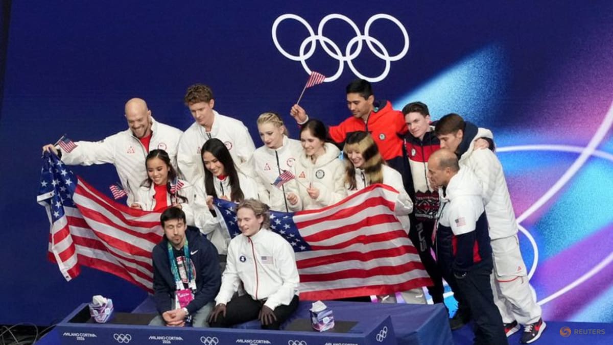 Figure skating-US win team gold medal at Milano Cortina Games