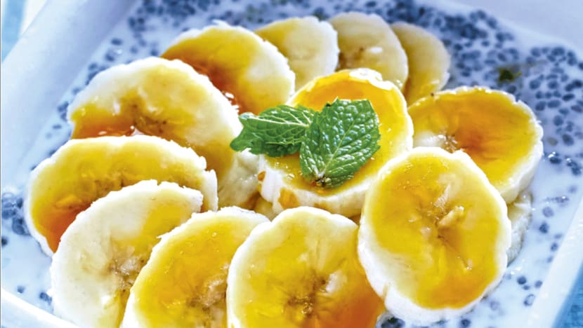 Coconut Oil, Banana and Gula Melaka Chia Seed Pudding