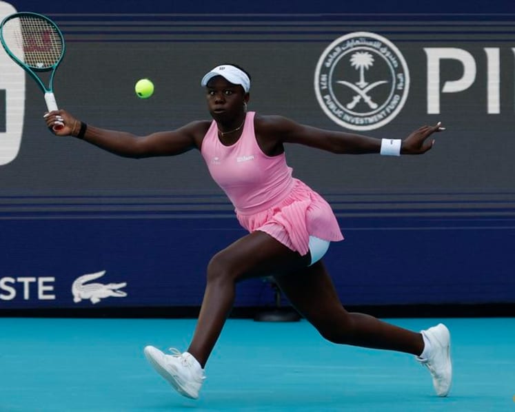 Muchova edges Mboko at Miami Open, to face Gauff in semis