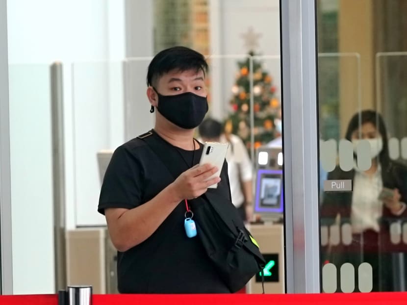 Kelvin Foo Cheek Ann, 32, is seen at State Courts on Dec 16, 2020.