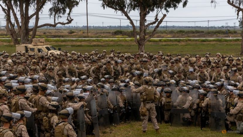 Marines prepare for Los Angeles deployment as protests spread across US