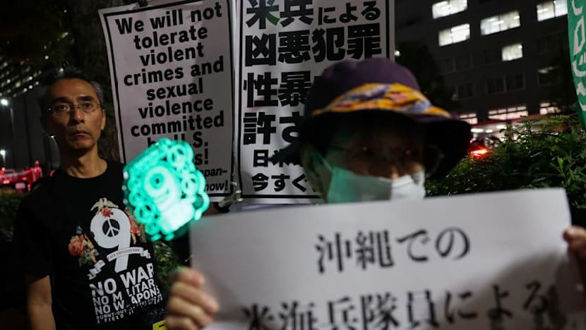 Japan, US review troops' off-duty rules after Okinawa killing