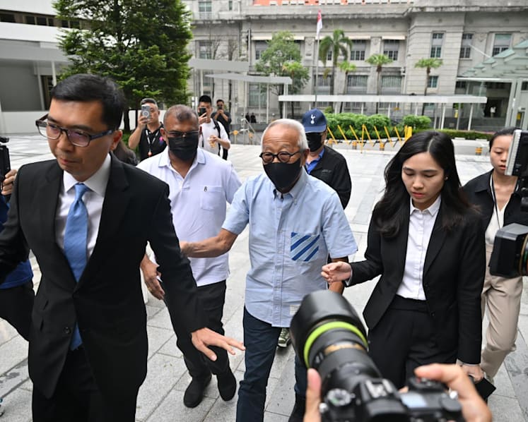 As it happened: Property tycoon Ong Beng Seng charged with two offences linked to Iswaran's case 