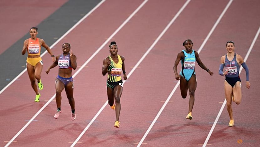 Jefferson-Wooden, Jackson on song in women's 200 semis