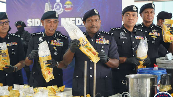  Polis Malaysia rampas lebih 18,000kg dadah dalam serbuan sindiket antarabangsa