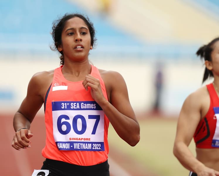 Singapore's Shanti Pereira wins 100m finals at Australian championships, breaks national record again