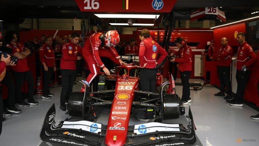 Leclerc on top for Ferrari in final British practice