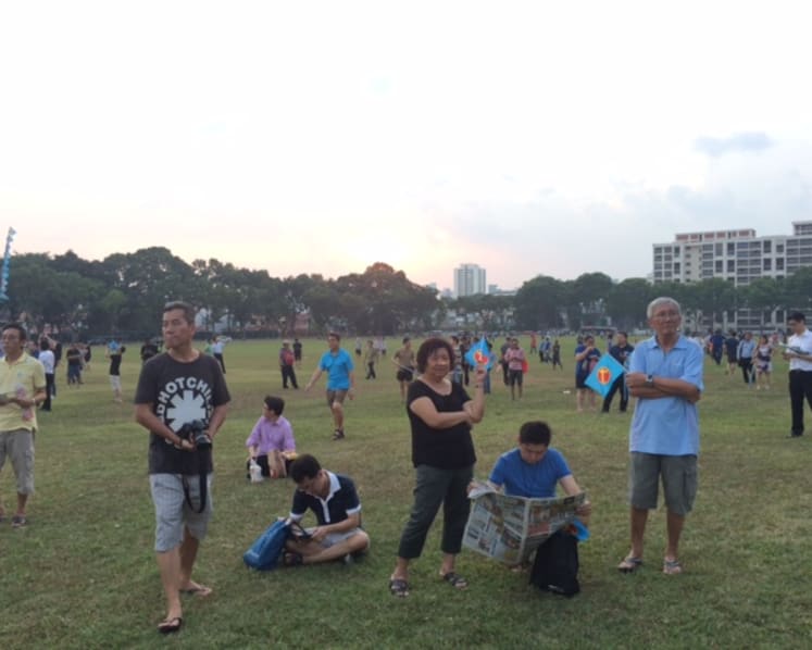 WP holds its first GE2015 rally