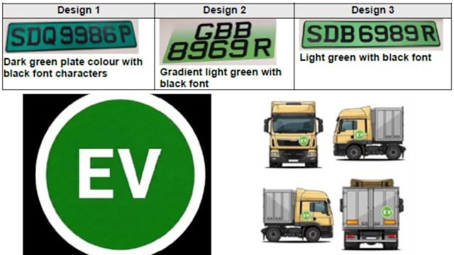 政府料下半年公布电动车车牌设计与细节 3月底展开咨询工作