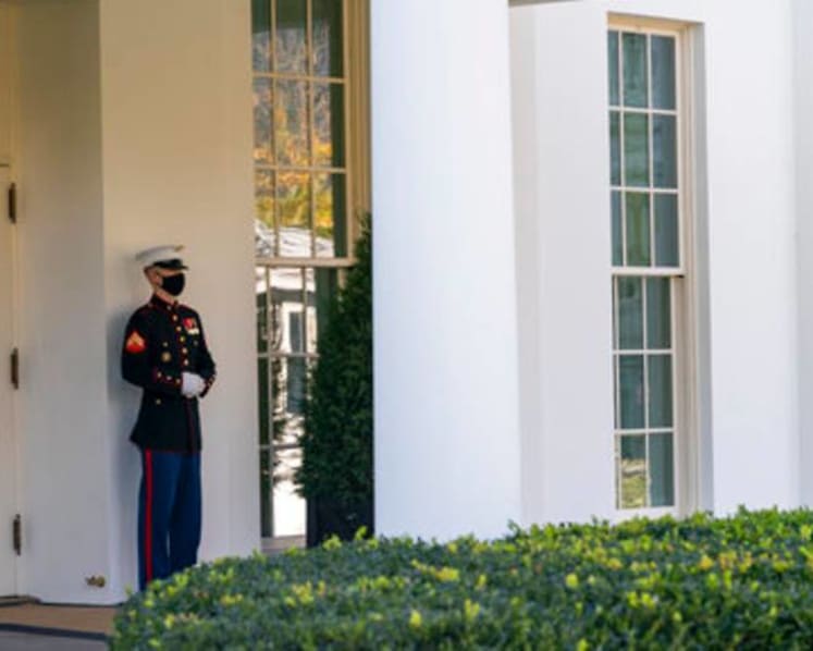 Trump tweets his outrage in all caps as votes are counted