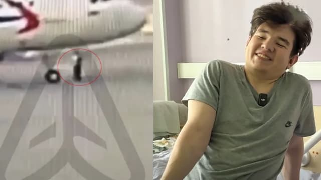 俄罗斯男子遭飞机碾压奇迹生还 截肢后亲述经历仍乐观