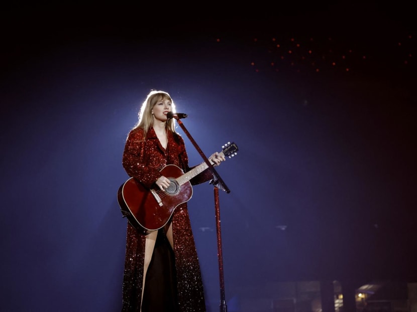 Taylor Swift performing onstage for the opening night of The Eras Tour at State Farm Stadium in Arizona, the United States on March 17, 2023. Taylor Swift performing onstage for the opening night of The Eras Tour at State Farm Stadium in Arizona, the United States on March 17, 2023.
