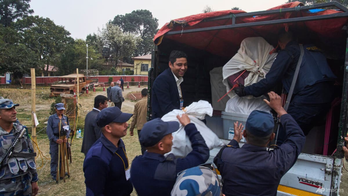 Nepal counts votes after key post-uprising election