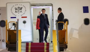 French President Macron arrives in Vietnam for Southeast Asia tour
