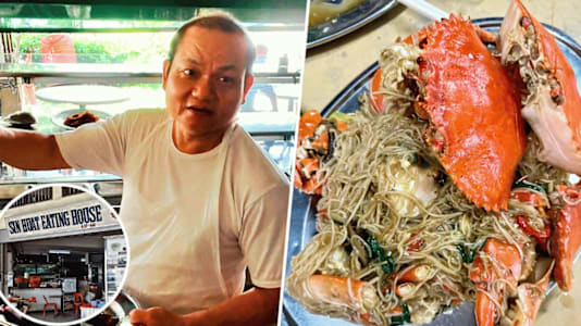 Sin Huat Eating House Hawker Won’t Serve You His Famous Crab Bee Hoon If You Order Duck Rice — Here’s Why