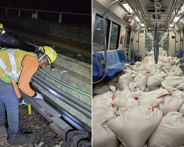 East-West Line disruption: Affected rail segments replaced, train endurance test ongoing
