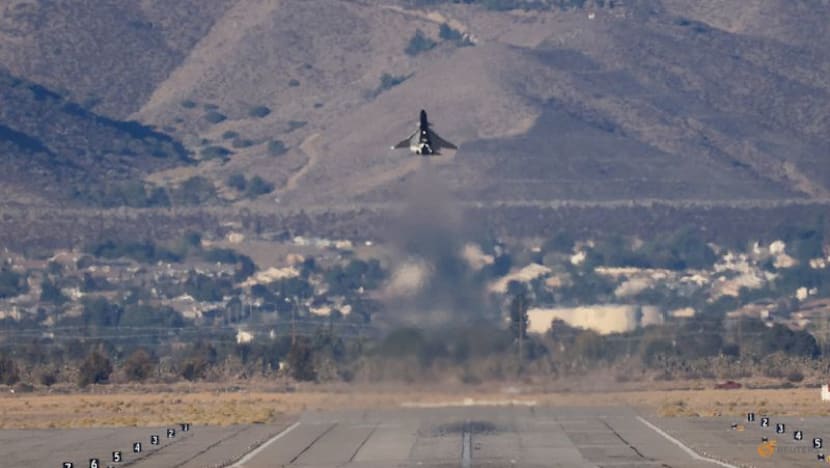 Quiet supersonic X-59 jet soars over California desert in first test flight