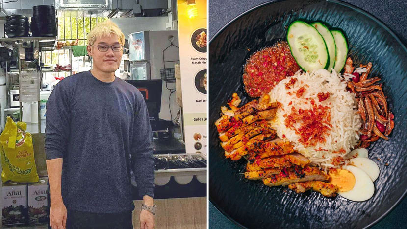 Former Insurance Agent Sells Unusual Nasi Lemak With Flame-Torched Pork Belly & Balinese Sambal