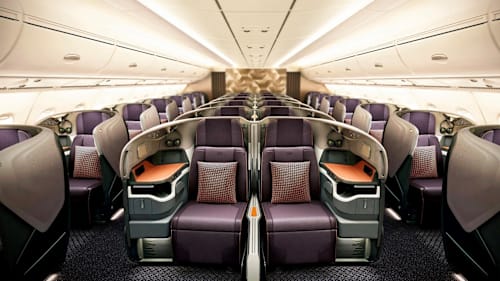 Singapore Airlines limits Business Class advance seat selection based on fare type and membership