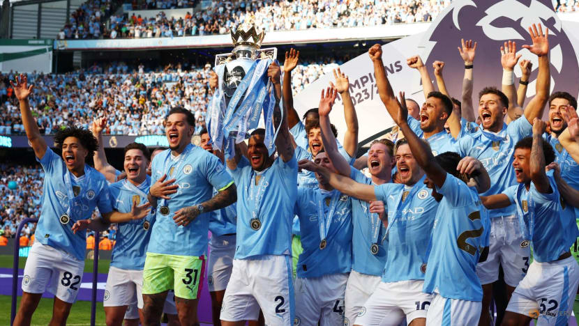 Manchester City win unprecedented fourth successive league title Manchester City win unprecedented fourth successive league title