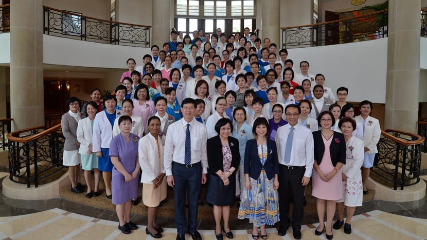 100 nurses receive awards for going beyond the call of duty