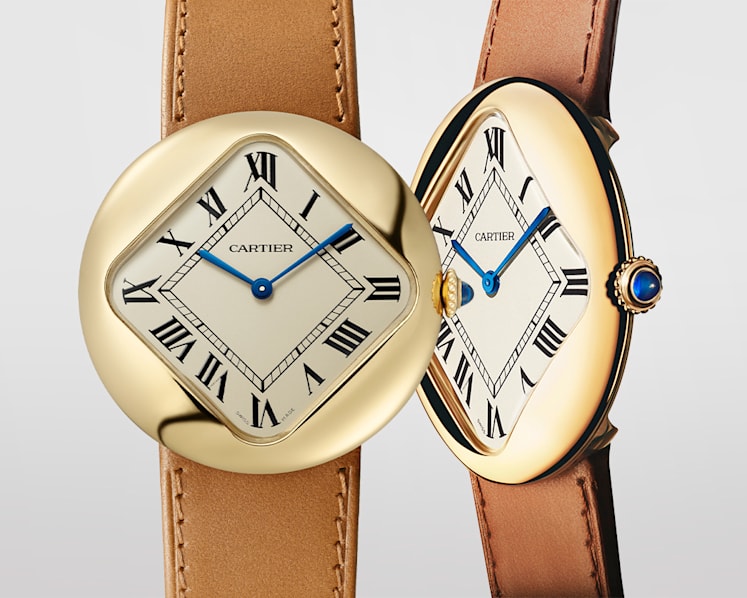Cartier has an unusual pebble-shaped watch. Here’s the history behind it