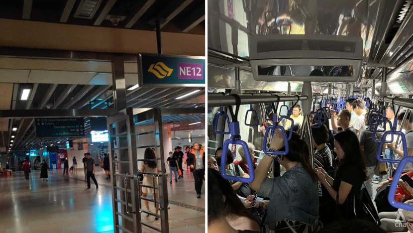 North East Line train service disrupted due to power fault; 11 stations affected
