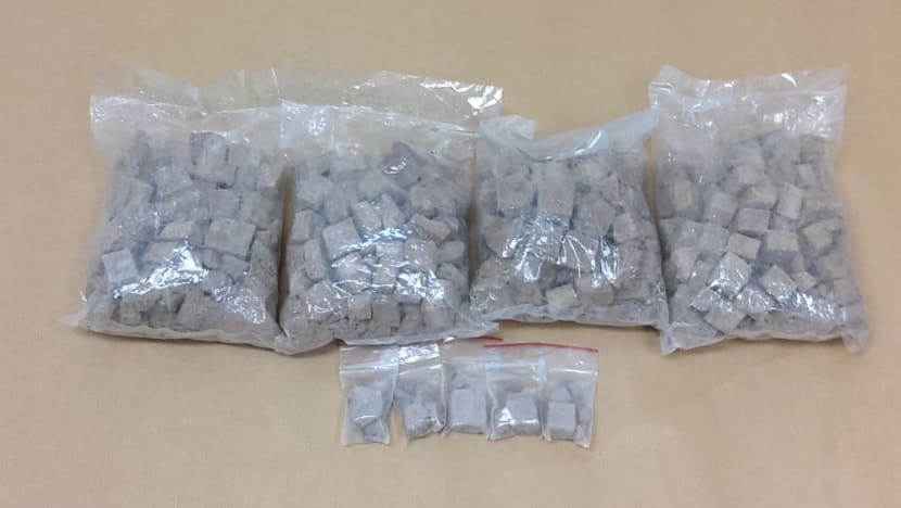 Two men arrested, more than 2kg of drugs seized in CNB raid Two men arrested, more than 2kg of drugs seized in CNB raid