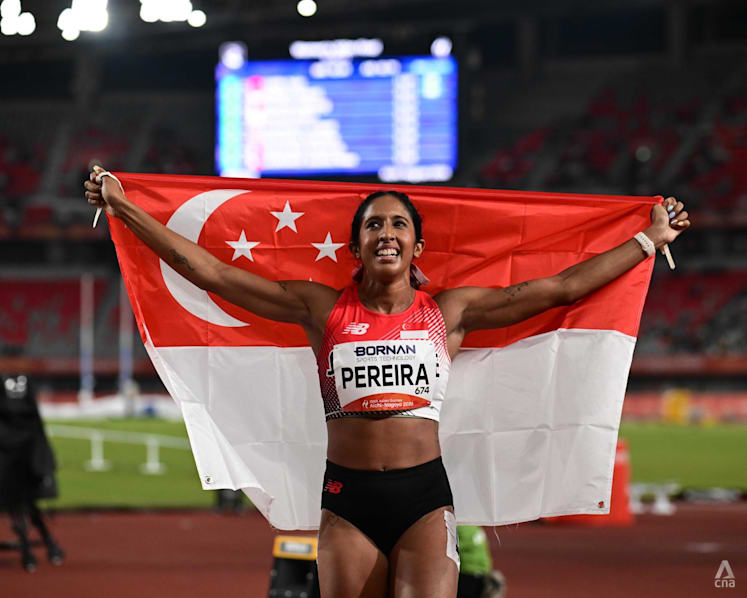 Singapore’s Shanti Pereira clinches Asian Games 100m silver Singapore’s Shanti Pereira clinches Asian Games 100m silver