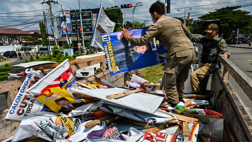 Pembersihan alat berkempen tanggungjawab peserta Pilihan Raya Indonesia: KPU