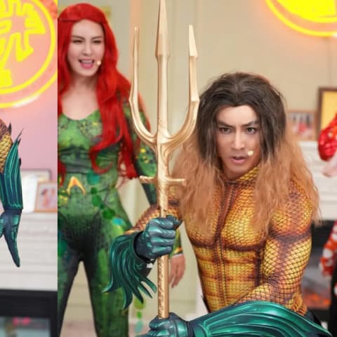 丝袜破洞、穿着诱惑?扮演Aquaman带操直播被关,刘畊宏喊冤!突破性诱惑!Aquaman扮演者遭封禁,刘畊宏惊呼无辜